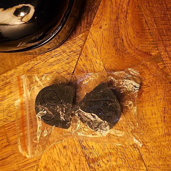 T.U.K black chunky high heel sz 7 - Picture 16 of 16